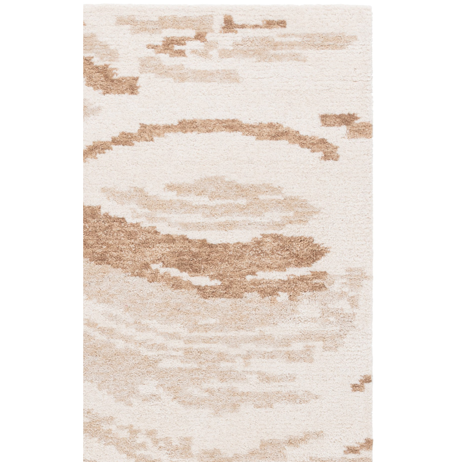 Harvest 120 Hand Tufted Wool Abstract Rug, Rectangle 4' x 6'