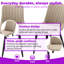 Ensemble de 2 chaises de salle à manger en similicuir avec coussins épais avec pieds en métal robustes et chaises d'appoint sans accoudoirs-123167656