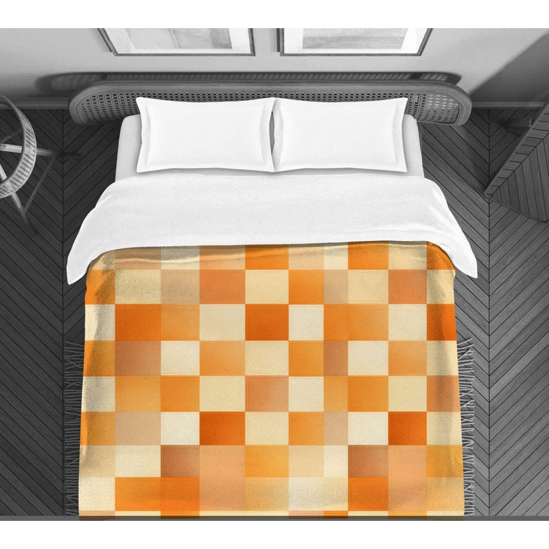 Checkered Comforter, Queen Comforter