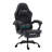 Reclining Ergonomic Faux Leather Swiveling PC & Racing Game Chair with Footrest-1615981067-1671756266