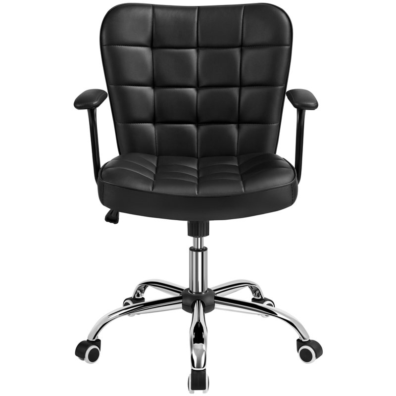 Task Chair, Black, Silver