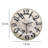 Capiz Wall Clock
