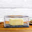 Cruet Handmade Crystal Bread And Butter Plate