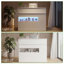 Locakable Reception Desk With LED Lights
