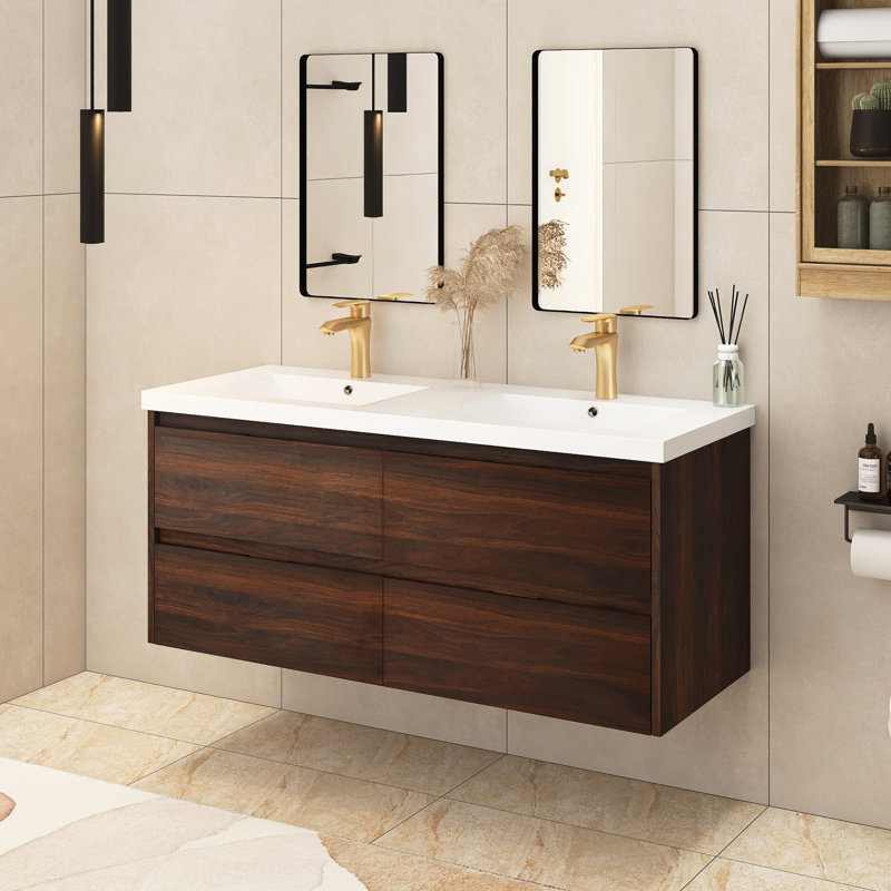Meuble-lavabo double 47,6 po Neer
