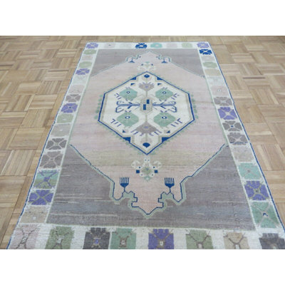 One-of-a-Kind 3'5" X 5'5" Wool Area Rug in