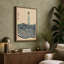 Lighthouse Among Waves Japandi - Wrapped Canvas-1778139728-1778139730