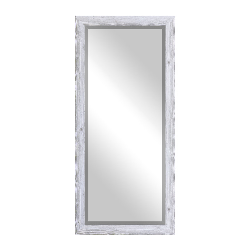 Miroir biseauté pleine longueur, Blanchies