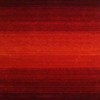 Tapis contemporain rouge