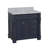 Flo 36 " W Freestanding Standard 1 Single Vanity Bathroom Vanity With Carrara Marble Top-2049771047-2049771053