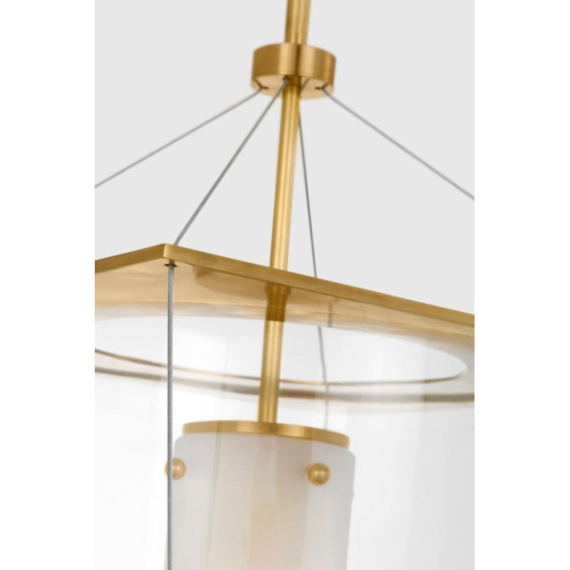 Ovalle 1 - Light Pendant, Antique Burnished Brass