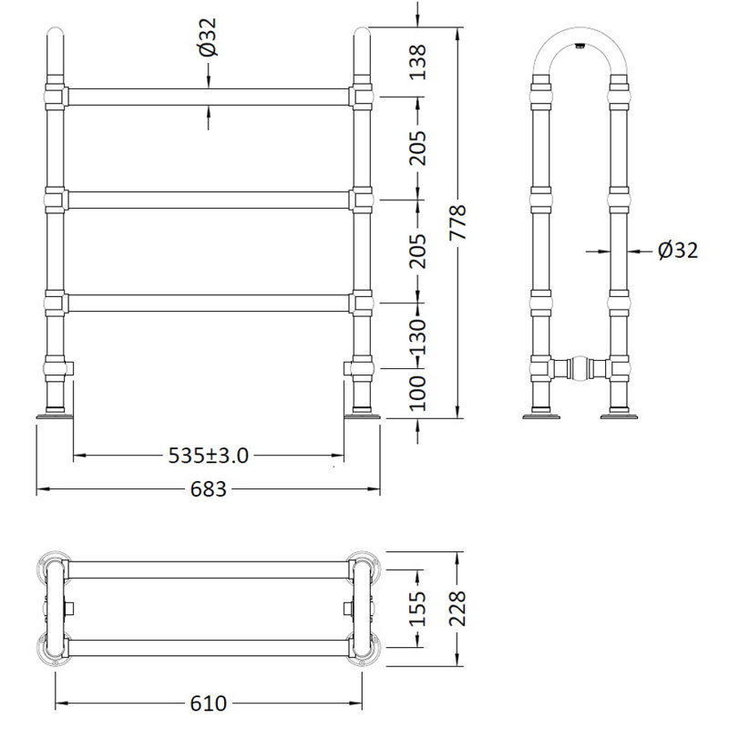 Heated Towel Rails