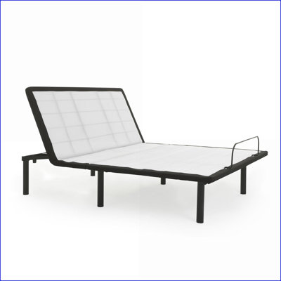 Base de lit pleine grandeur réglable avec articulation tête haute / basse Télécommande câblée pour le confort de la chambre à coucher