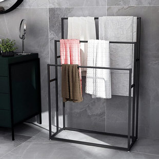 Porte-serviettes sur pied de grande taille