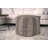 Barracuda Handcrafted Cotton Pouf With Chevron Pattern, Perfect For Stylish And Comfortable Seating In Any Room