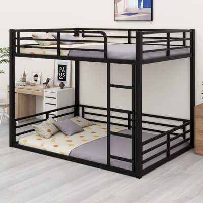 Metal Floor Bunk Bed For Kids, Teens, Adults