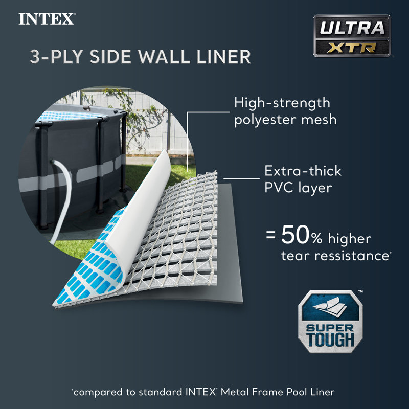 Intex Ultra XTR 14' x 42" Round Above Ground Pool Set with Filter Pump