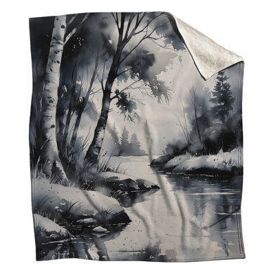 Couvertures monochrome River Forest