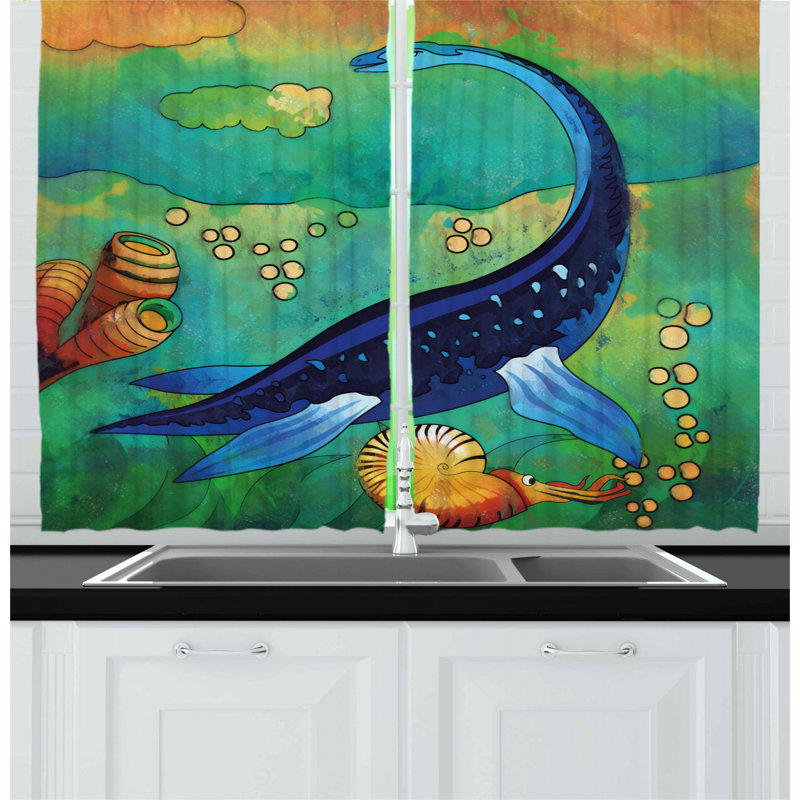 Pointed Kitchen Curtain
