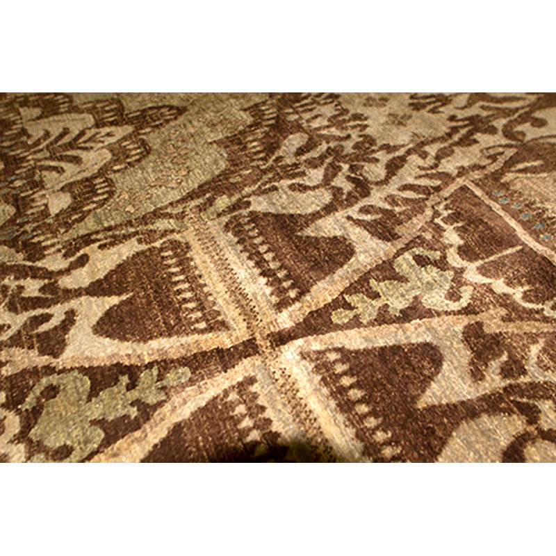 Wool Ikat Area Rug