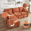 Canapé-lit modulaire convertible 82,67 po Chenille
