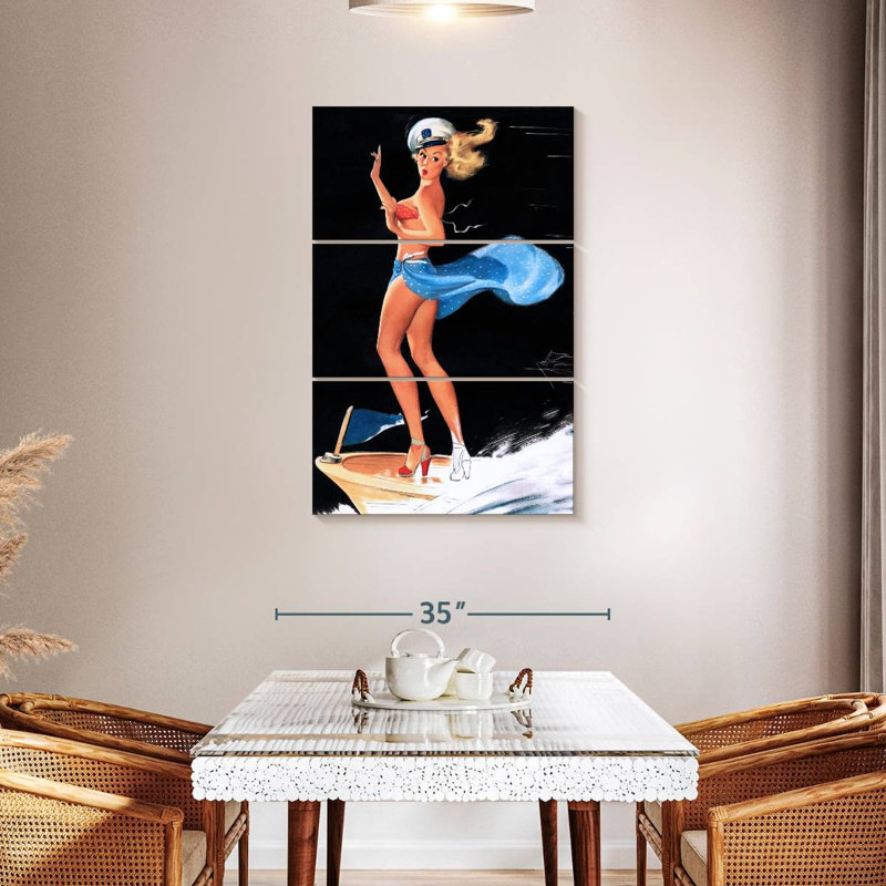 Leisha Can You Tie This, 45" H x 28" W
