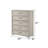 Liora 5-Drawer Tall Bedroom Storage Chest with Clean-Lined Contemporary Style-123412659