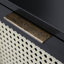 Craven Cane TV Unit in Black