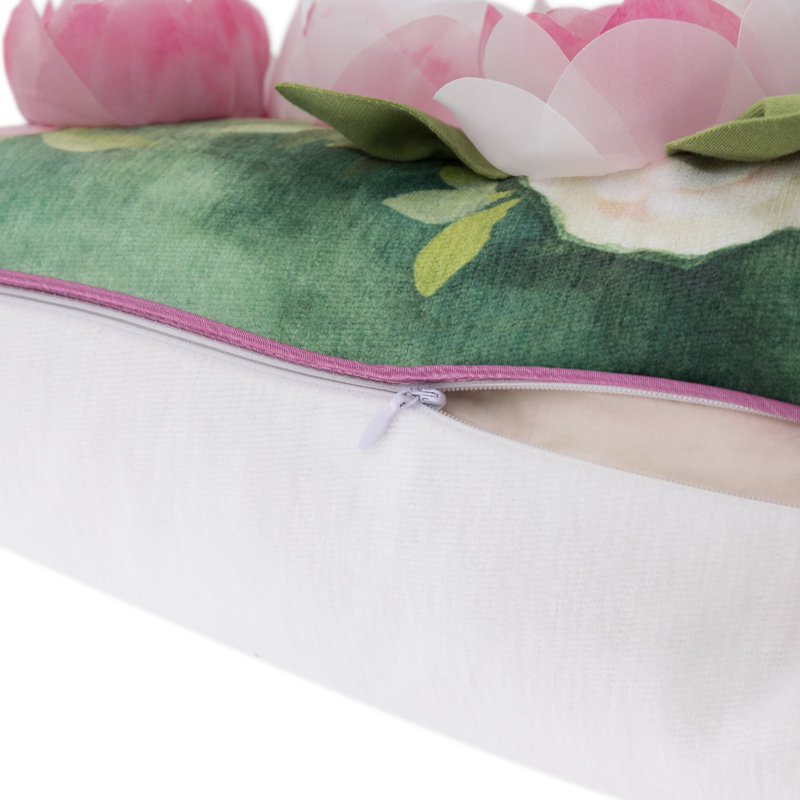 Housse de coussin 3D Rose Flower