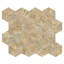 Hexagon Polished Marble Tile,1 box 12 pcs