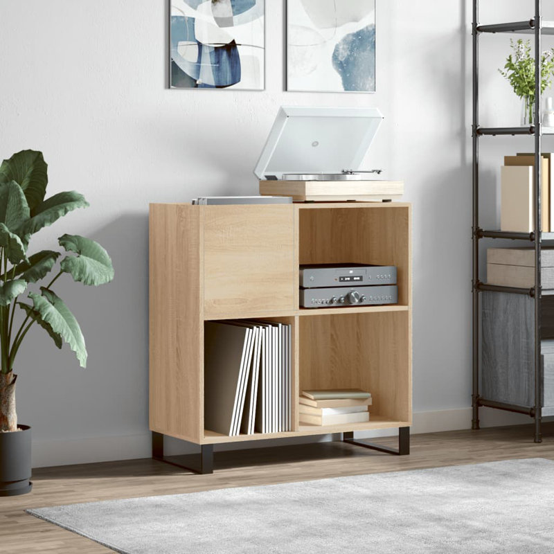 Mallaki 1 - Door Standard Accent Cabinet, Sonoma Oak