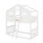 Twin Over Twin House Bunk Bed With Ladder-841513842