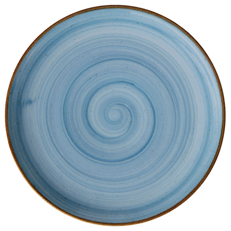 Corona - Coupe Plate Commercial Dishwasher Safe 11'' Porcelain Dinner Plate , Set of 12