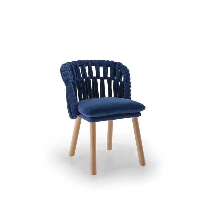 Knit Chair, Royal Blue
