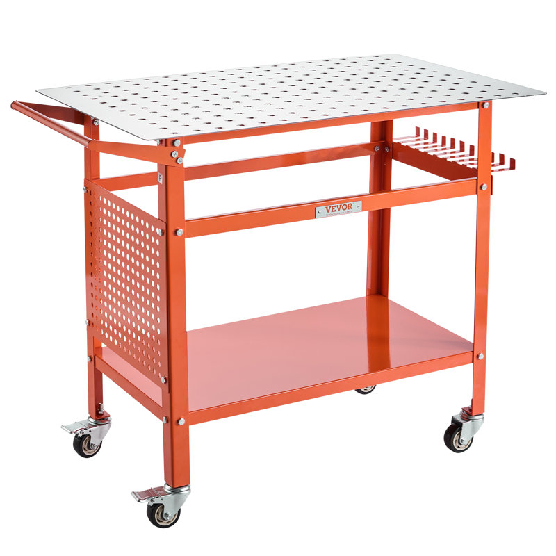 Table de soudage 40 "x24" Table de travail d'établi avec capacité de charge statique de 800 lb