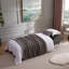 Camille Chaise Longue Daybed in Velvety Fabric-1622781923