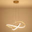 Lustre linéaire moderne à 1 lumière à intensité variable Jahzlynn-1203840945