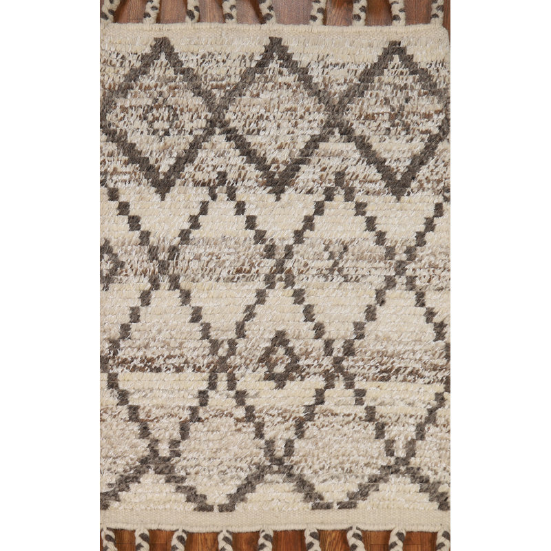Geometric Moroccan Oriental Accent Rug 2x3