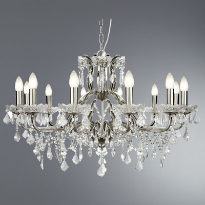 Plaisir 12 - Light Candle Style Chandelier