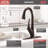 Esque Pull Down Single Handle Kitchen Faucet-20137558