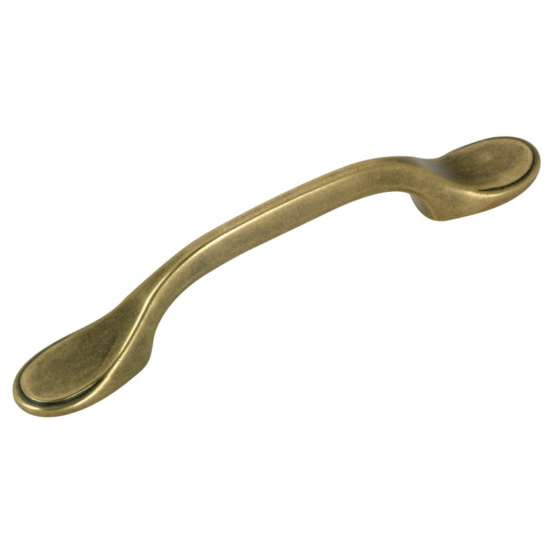 Poignée arche 3 po Expression, Bronze brillant