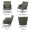 Averie Genuine Leather Designer Armchair-2028461976