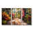 Toile naturelle avec cadre flottant