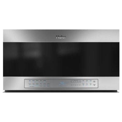 Haier 1.6 Cubic Feet 120 Watt Over The Range Microwave with Sensor Cooking