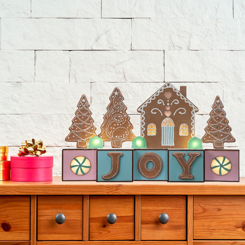 Joy Joy : Maison et arbres en blocs