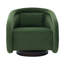 Fauteuil d'appoint pivotant avec assise rembourrée-129543136