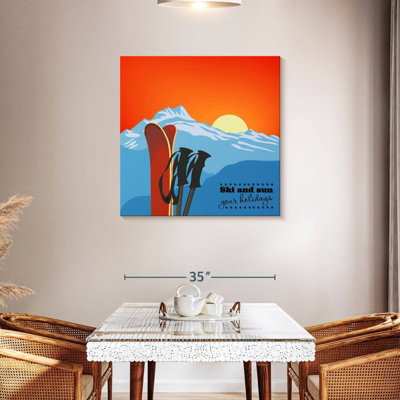 Ski et soleil