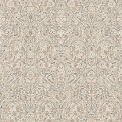 Garretson Ornamental Paisley 10.05m x 53cm Wallpaper Roll