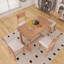 Ensemble de table de salle à manger 47 pièces 47,2 "avec 4 chaises-1341102796