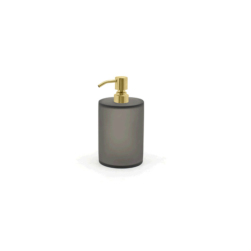 Distributeur de savon Nassau, Fumée / doré